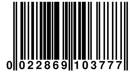 0 022869 103777