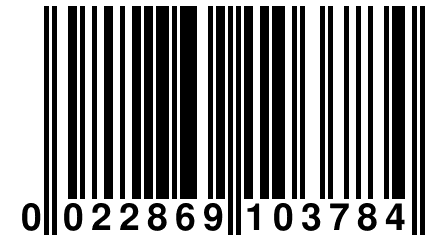 0 022869 103784