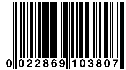 0 022869 103807