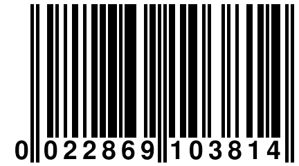 0 022869 103814