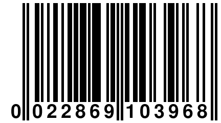 0 022869 103968