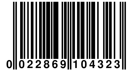 0 022869 104323