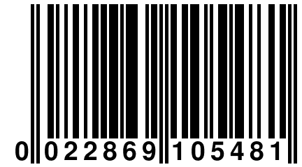 0 022869 105481