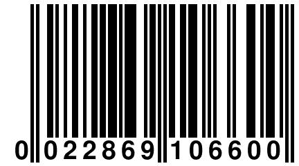 0 022869 106600