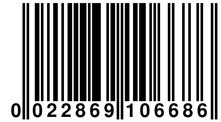 0 022869 106686