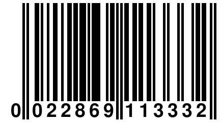 0 022869 113332