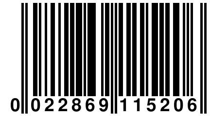 0 022869 115206