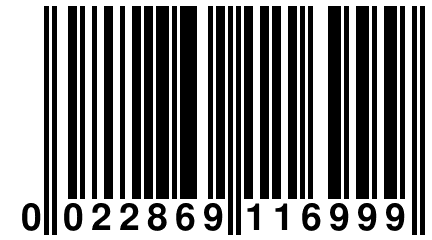 0 022869 116999