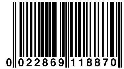 0 022869 118870