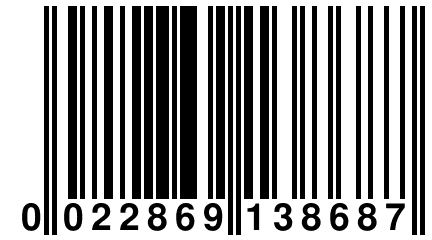 0 022869 138687