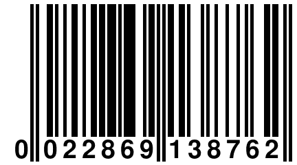 0 022869 138762