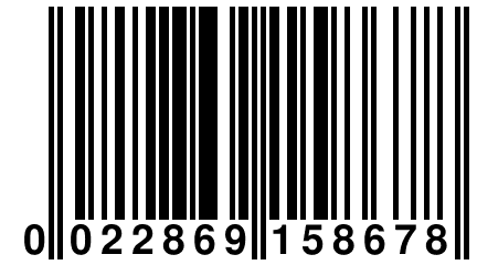 0 022869 158678