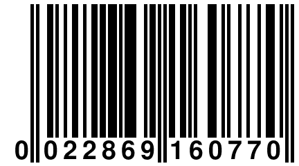 0 022869 160770