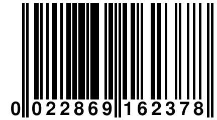 0 022869 162378