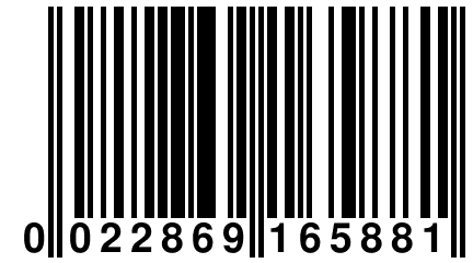 0 022869 165881