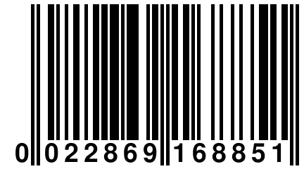 0 022869 168851