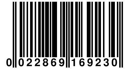 0 022869 169230