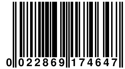 0 022869 174647