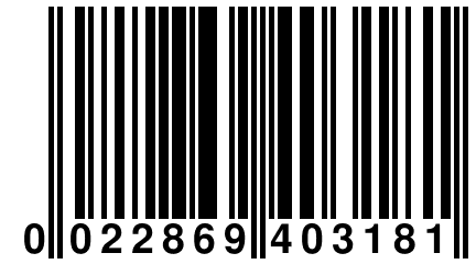 0 022869 403181