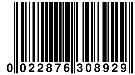 0 022876 308929