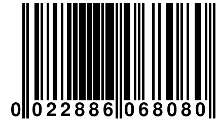 0 022886 068080