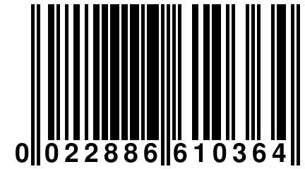 0 022886 610364