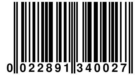 0 022891 340027