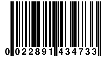 0 022891 434733