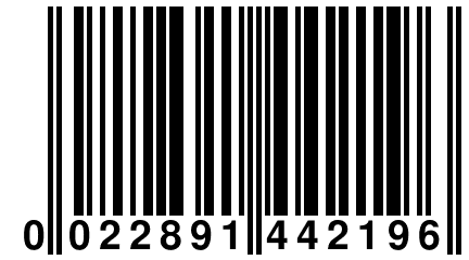 0 022891 442196