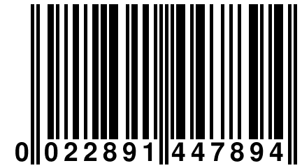 0 022891 447894