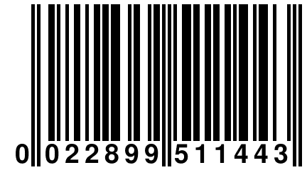 0 022899 511443