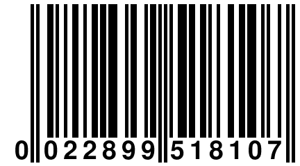 0 022899 518107