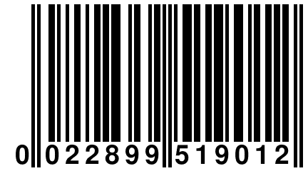 0 022899 519012