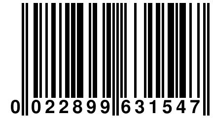 0 022899 631547