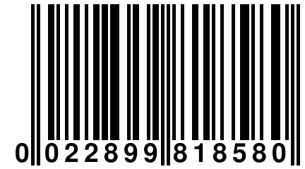 0 022899 818580