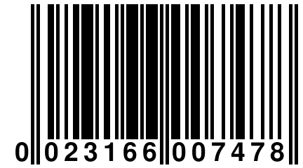 0 023166 007478