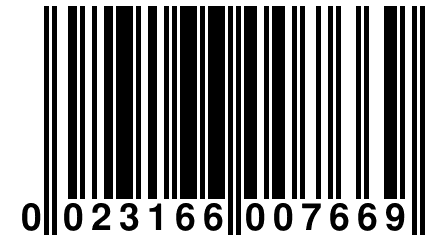 0 023166 007669