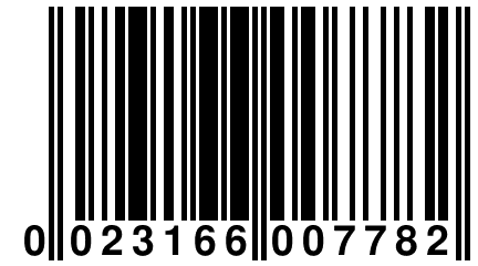 0 023166 007782