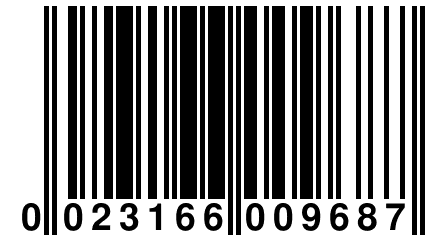 0 023166 009687