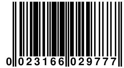 0 023166 029777