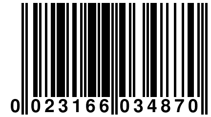 0 023166 034870