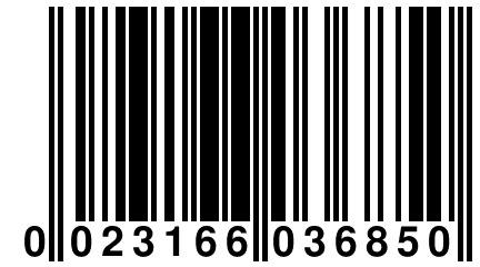 0 023166 036850