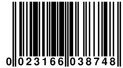 0 023166 038748