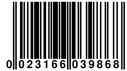 0 023166 039868