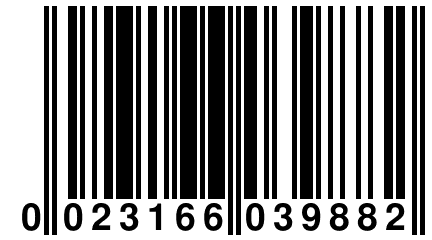 0 023166 039882