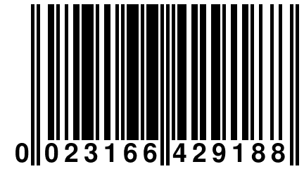 0 023166 429188