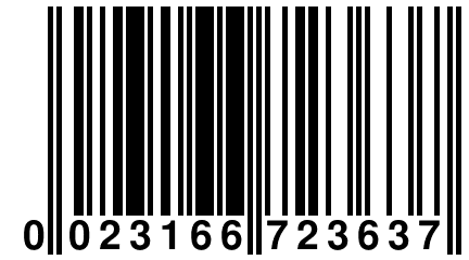 0 023166 723637