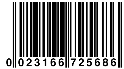 0 023166 725686