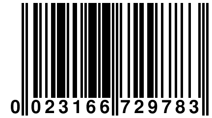 0 023166 729783