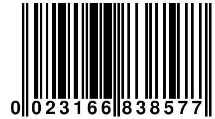 0 023166 838577